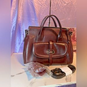 Dooney & Bourke Toscana Small Front Pocket Satchel